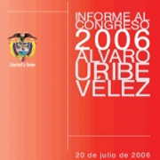 Informe del Presidente al Congreso de la República 2006