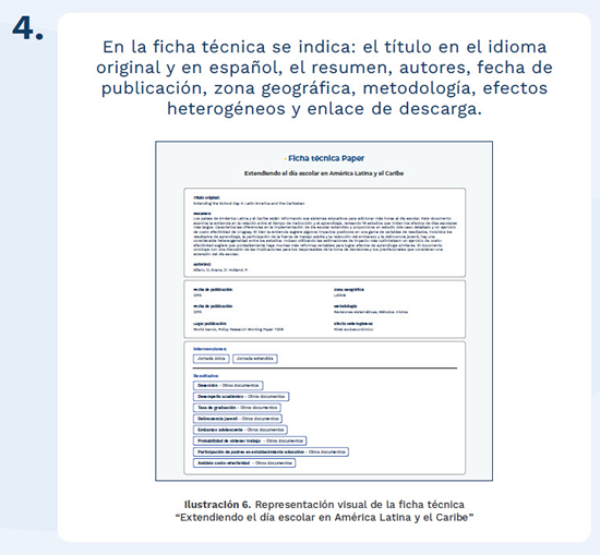 Diagrama de componentes de un mapa de brechas de evidencia