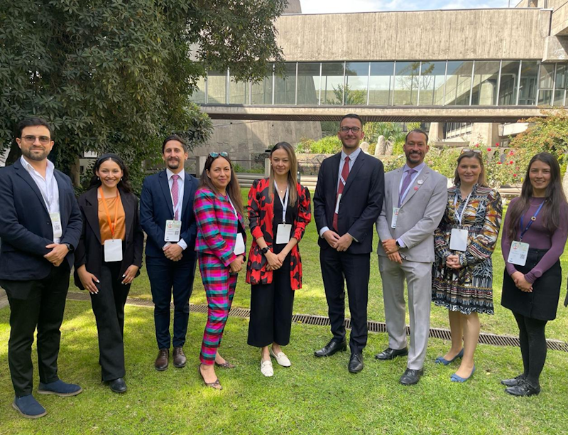 Miembros de la Plataforma Multiactor en el Foro CEPAL 2025