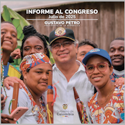 Informe del Presidente al Congreso de la República 2025 - Portada